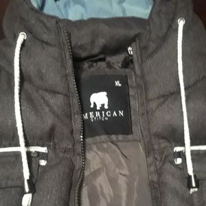 American Stitch Vest with Hoodie